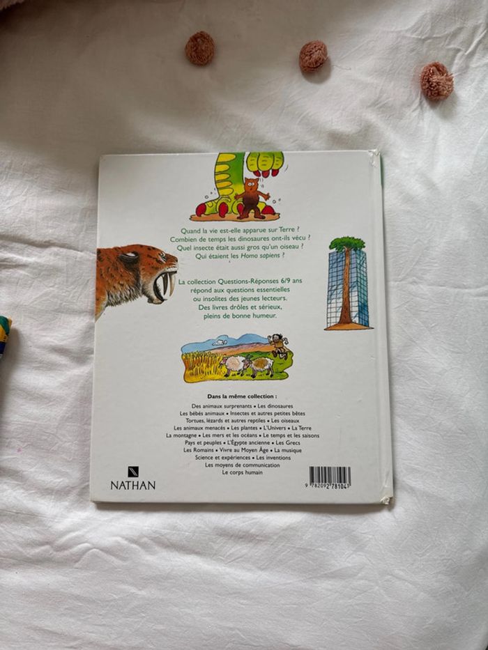 Livre préhistoire questions réponses Nathan - photo numéro 3