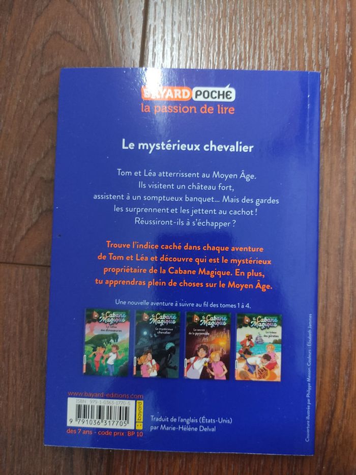Livre La cabane magique "Le mystérieux Chevalier" - photo numéro 2