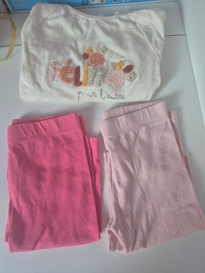 Lot vêtements bébé fille