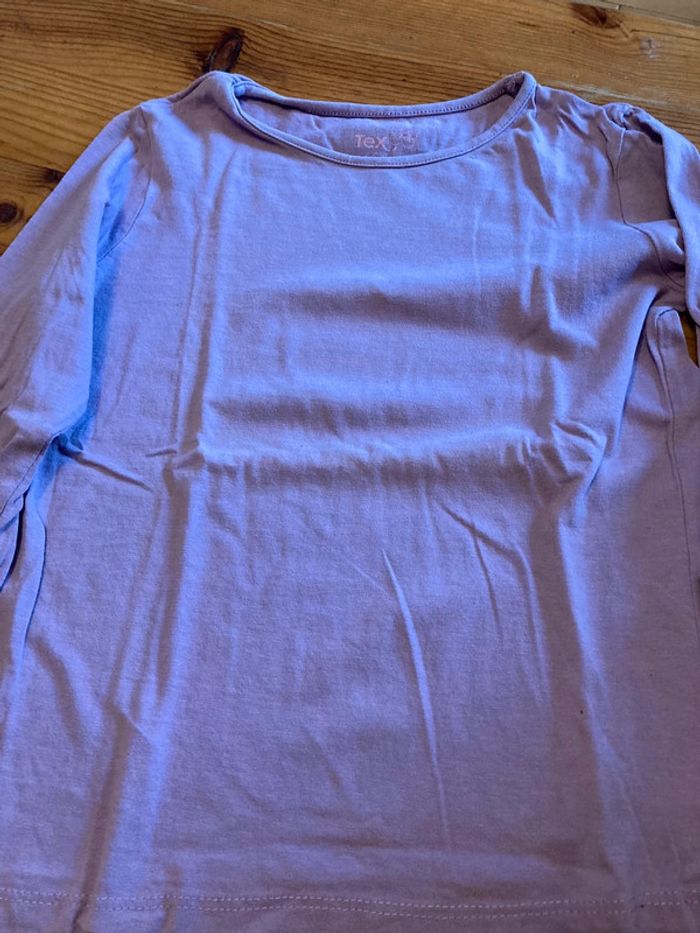 Tee shirt manches longues uni 6 ans