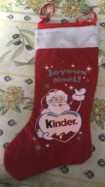 chaussette de noël KINDER