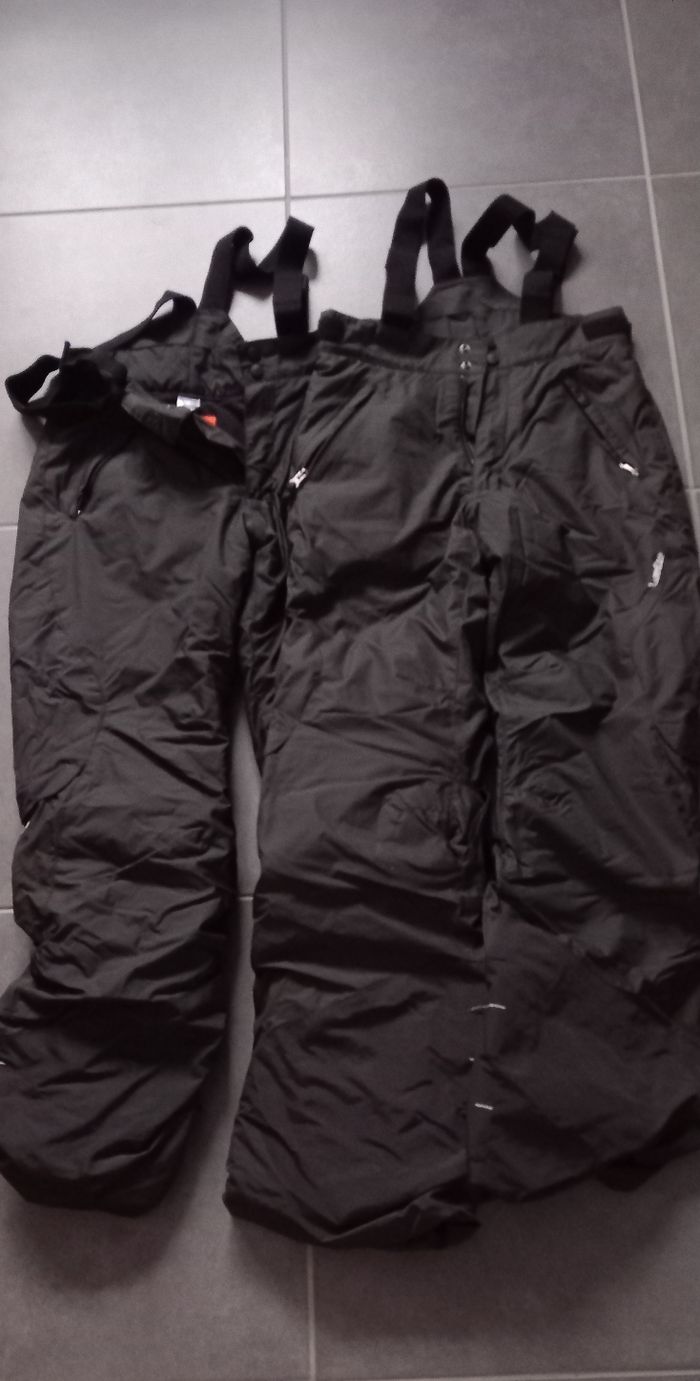 Lot 2 pantalons  de neige 12 ans - photo numéro 2