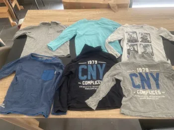 Lot t-shirt manches longues