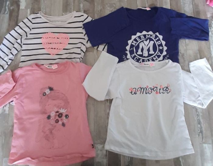 Tee shirts manches longues fille
