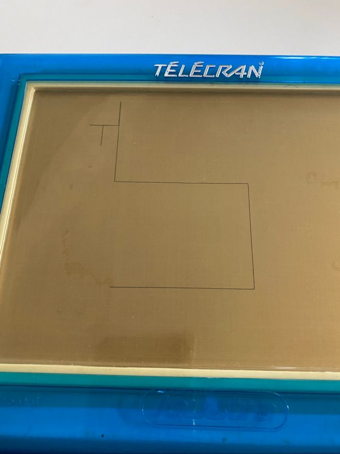 Telecran Bleu jeu vintage - photo numéro 8