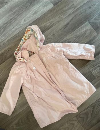 Manteau de saison bébé fille 