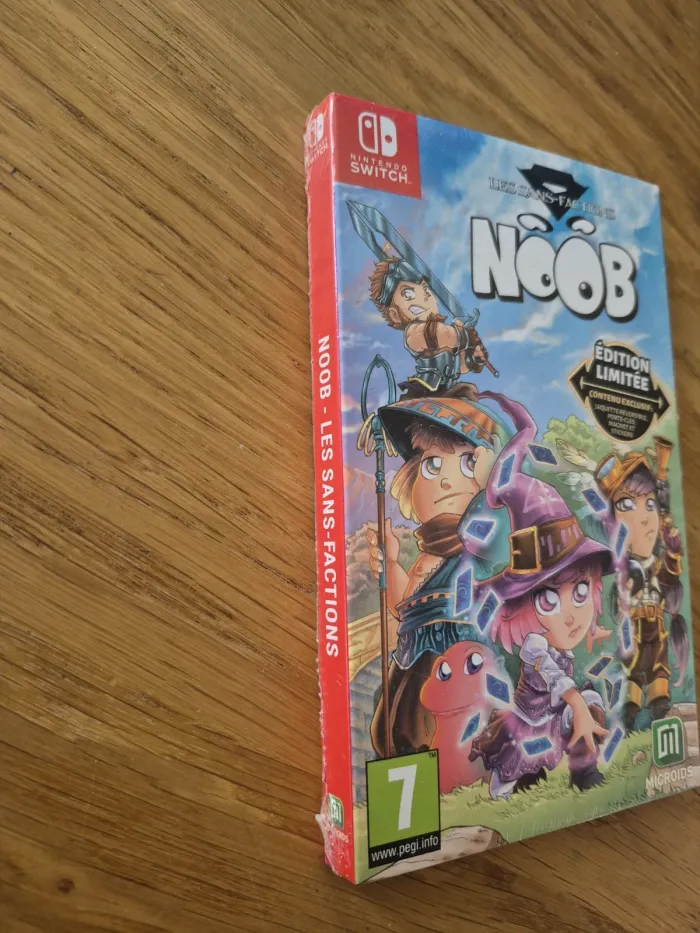 Jeu Noob Les Sans-factions - Nintendo Switch - Edition Limitée - Neuf Scellé Fr - photo numéro 3