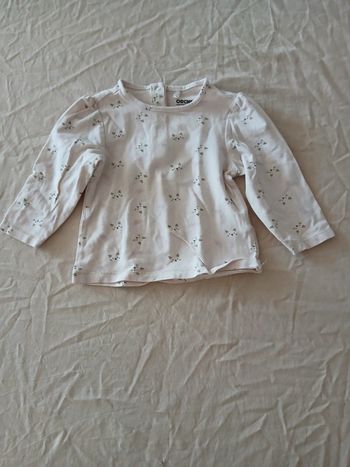 Tee-shirt manches longues 6 mois