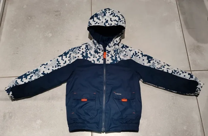 Veste type doudoune légère, réversible - Garçon, taille 4 ans