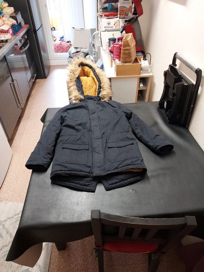 Parka avec capuche garçon 12 ans