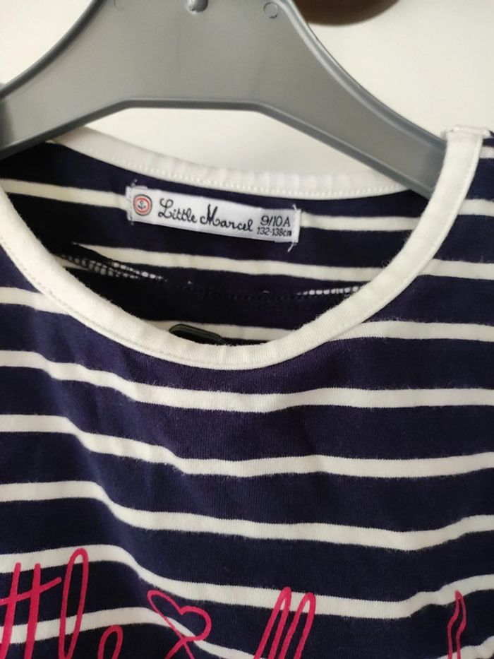 Ensemble Little Marcel t-shirt et legging - photo numéro 2