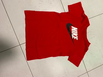 Tshirt ado L rouge