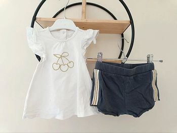 18 mois ensemble été orchestra Teeshirt et short