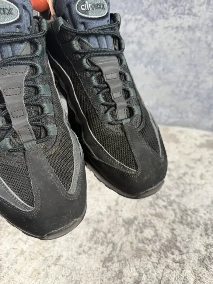 Nike Air Max 95 - Black Anthracite - Black & Grey - photo numéro 11