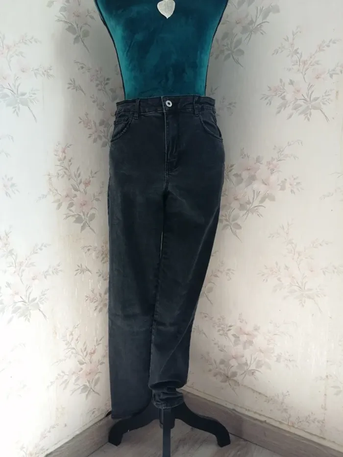Jeans noir skinny high waist / don't call me jennyfer / (42) - photo numéro 2