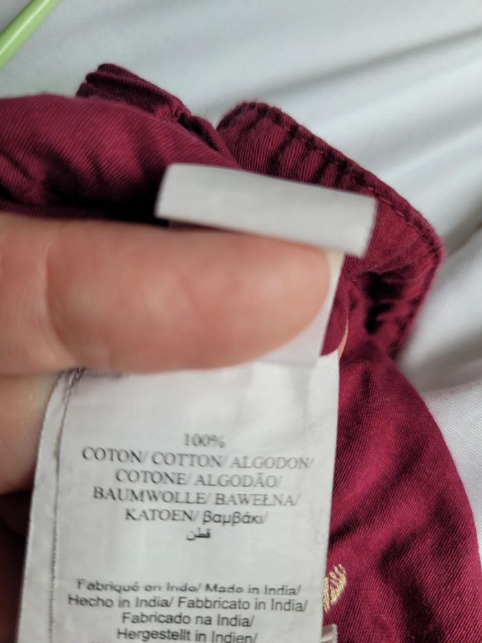 Très jolie blouse à manches longues et col claudine - photo numéro 8