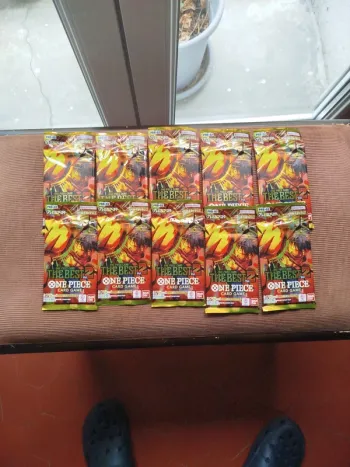 Lot de 10 boostes one piece  prb-02 neufs japonais