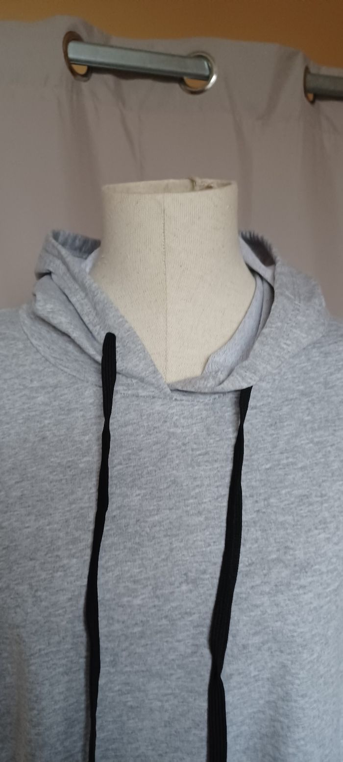 Très jolie robe sweat à capuche femme T U - photo numéro 3