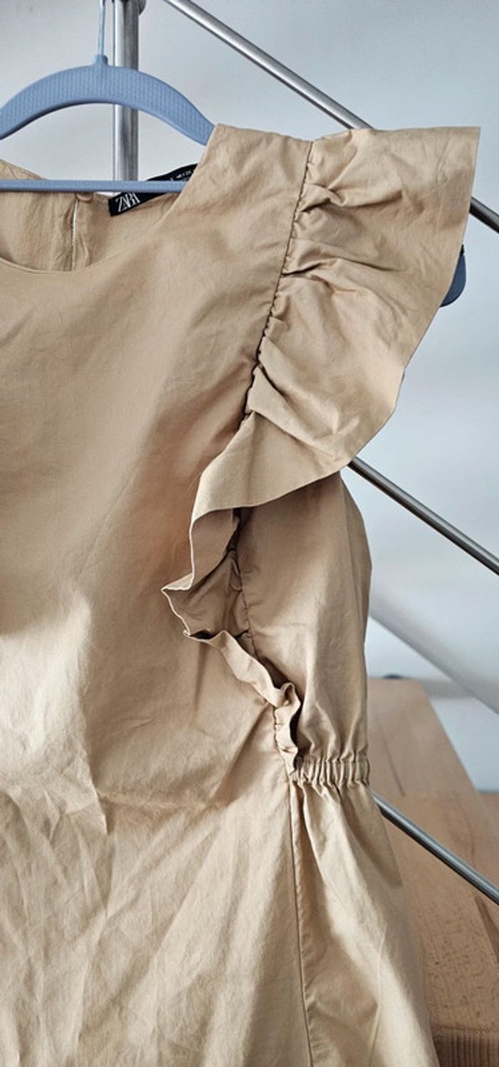 Robe Zara camel en excellent état. - photo numéro 5