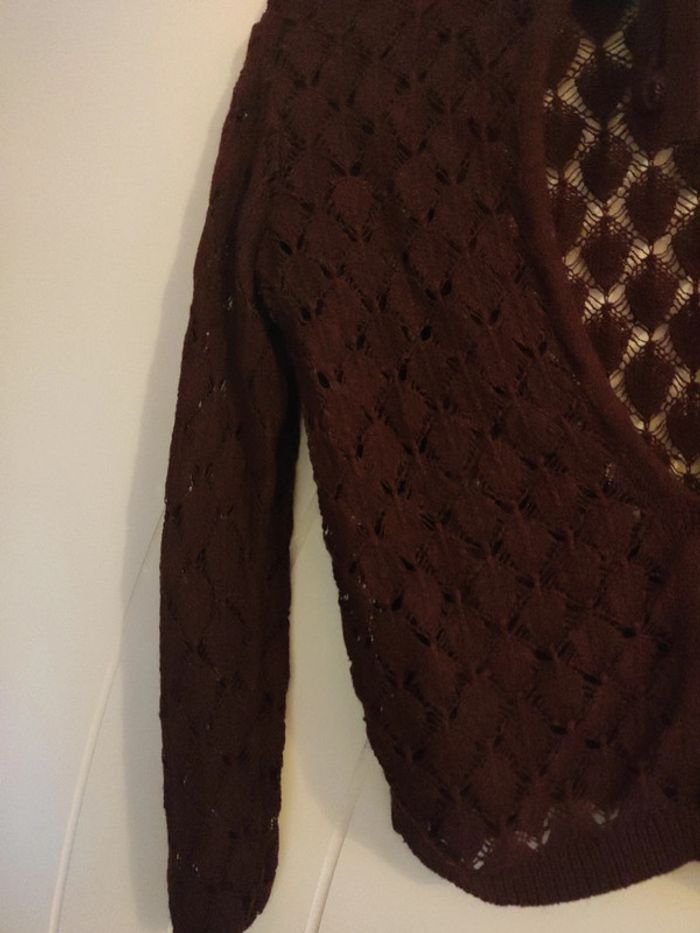 Pull Bonobo dos ouvert XS - photo numéro 6