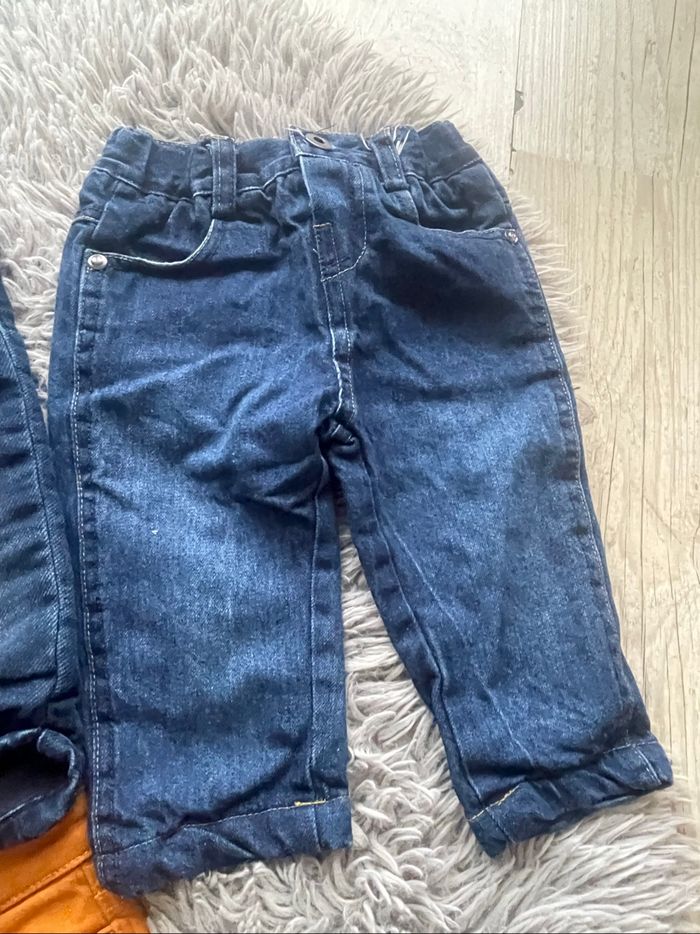 Lot de 3 jeans - 6 mois - photo numéro 4