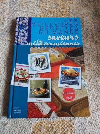 Jolie livre de cuisine Saveurs Méditerranéennes