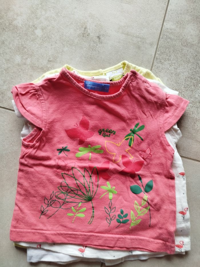 Lot.de 4 T-shirts manches courtes