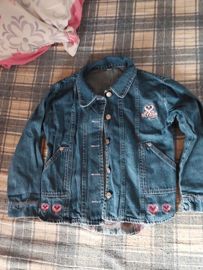 Veste en jean fille taille 6ans