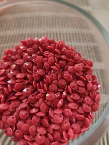 70g de perles roses