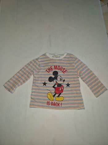 Tee shirt manches longues  bébé garçon 6 mois