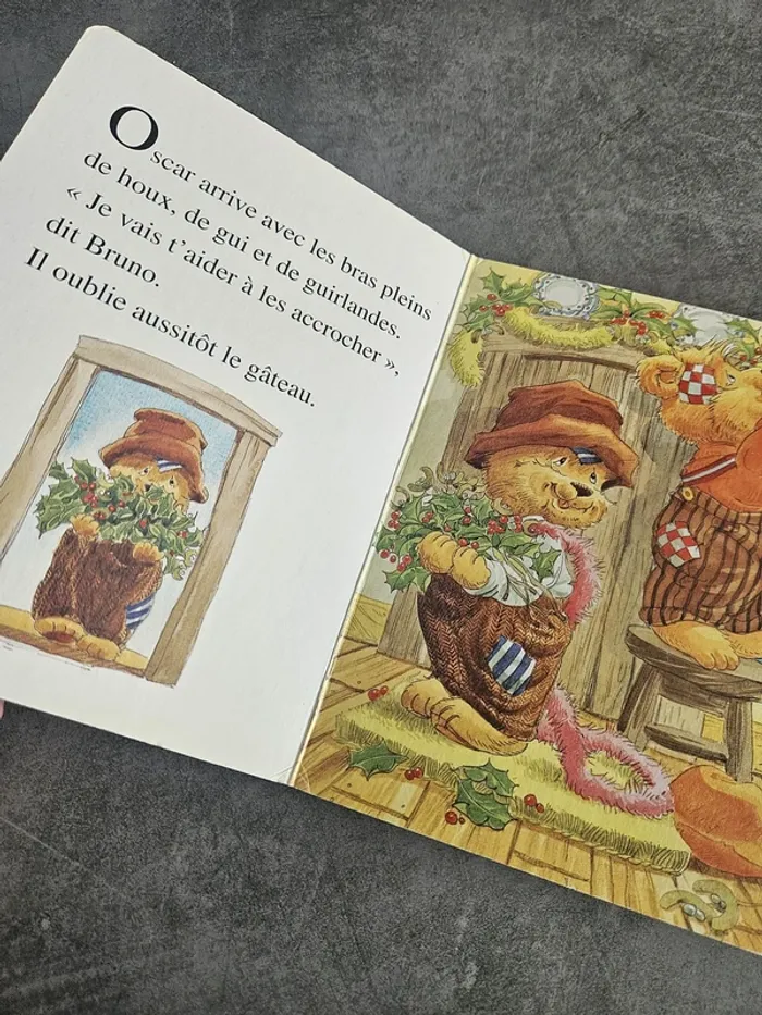 Livre enfant bébé "Bruno et ses copains : un gros gâteau" - photo numéro 5