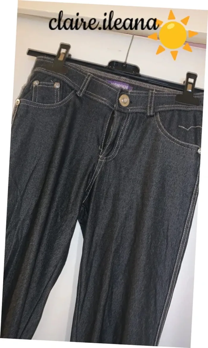 🛑Legging imitation jeans 🛑t36 - photo numéro 2
