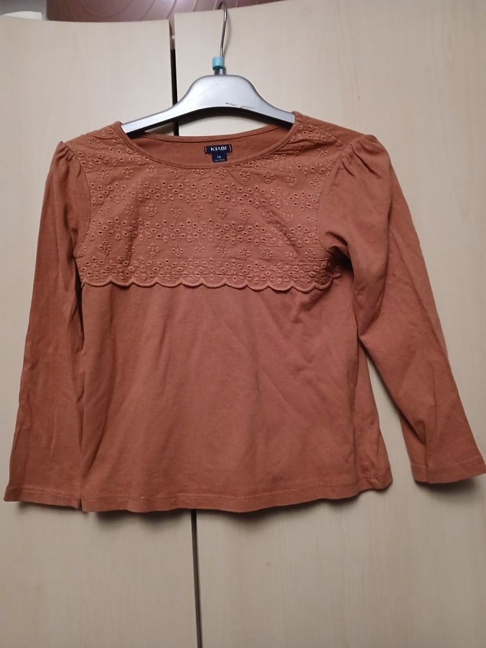 Tee shirt manche longue fille