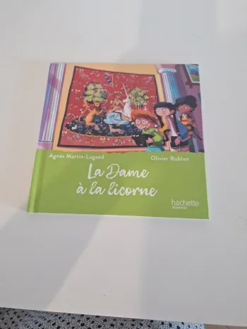 Livre la dame à la licorne