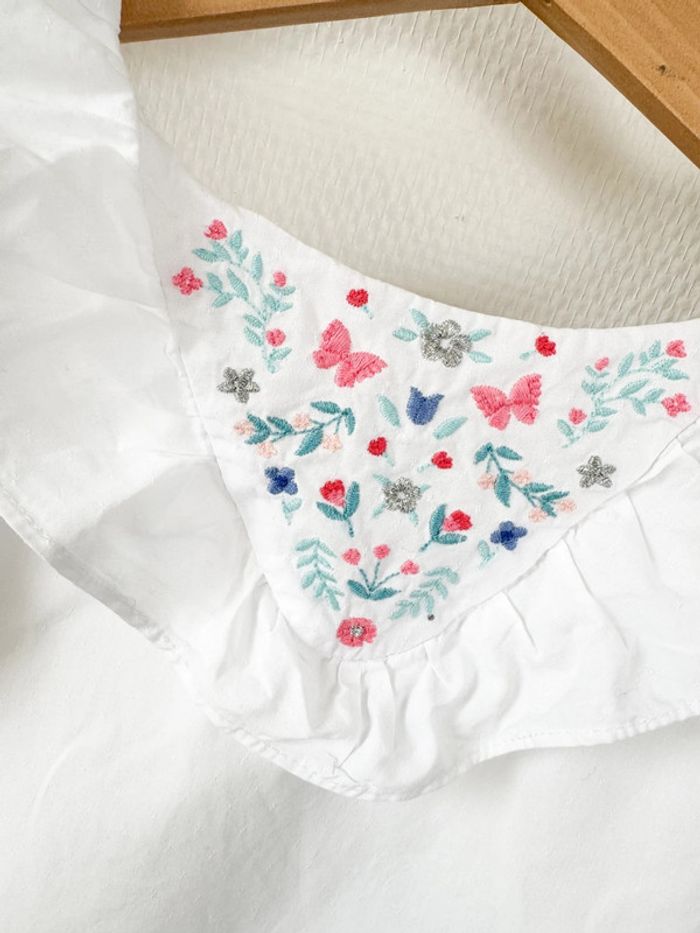 Sergent Major - Débardeur, blouse sans manches blanches 6 ans - photo numéro 2