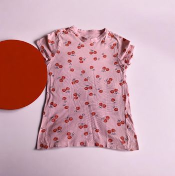 t-shirt rose cerises primark xxs