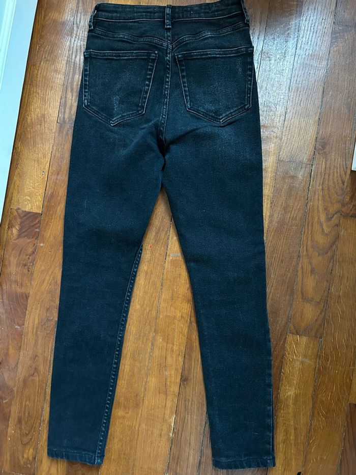 Jean gris skinny MANGO - photo numéro 6