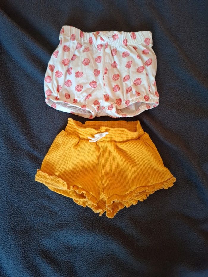 Lot de 2 shorts bébé