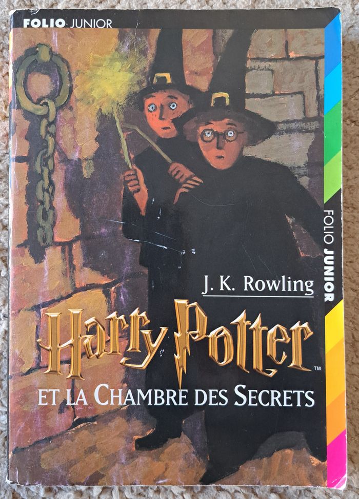 📚 Roman Harry Potter et la Chambre des Secrets - Folio Junior 2003