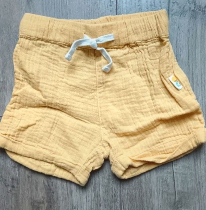 Short gaz de coton 6 mois Kiabi