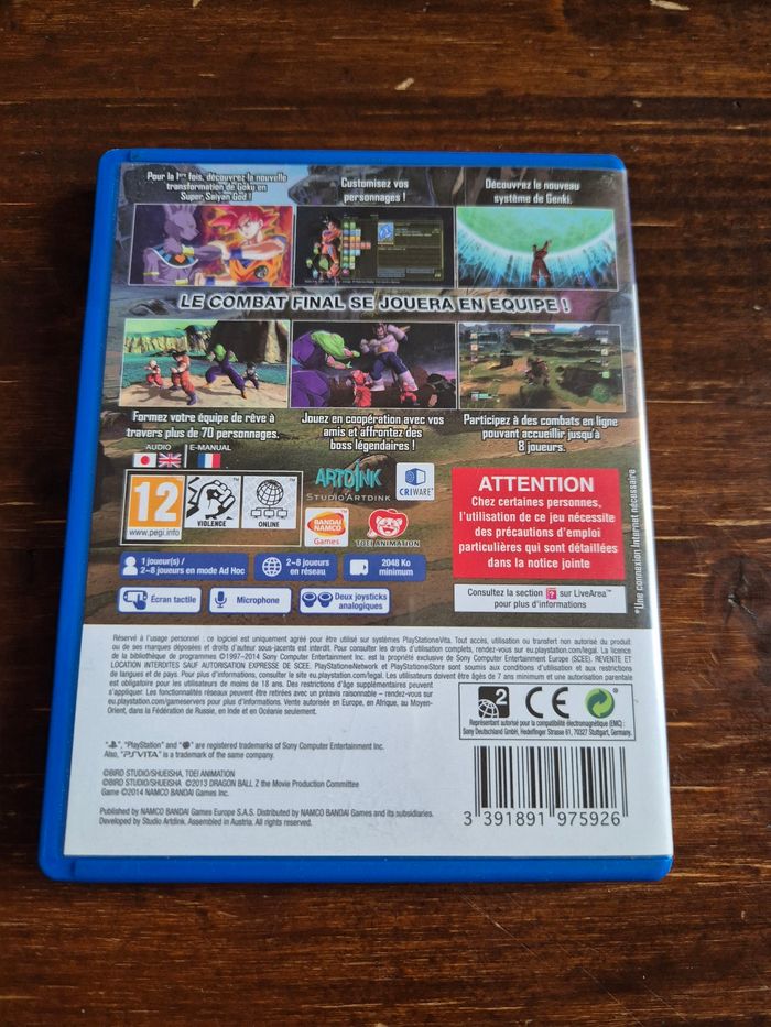 Dragon ball z battle of Z ps vita - photo numéro 2