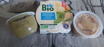 Pots de purée au poisson