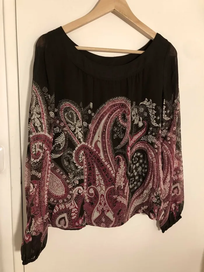 Blouse en soie