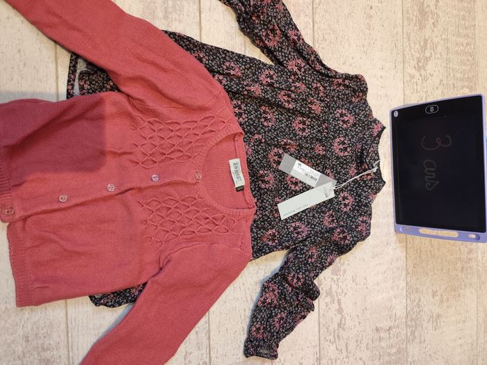 Ensemble 2 pièces 3ans robe et gilet