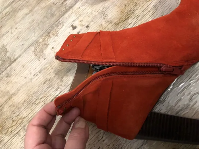Bottines orange Promod - photo numéro 10