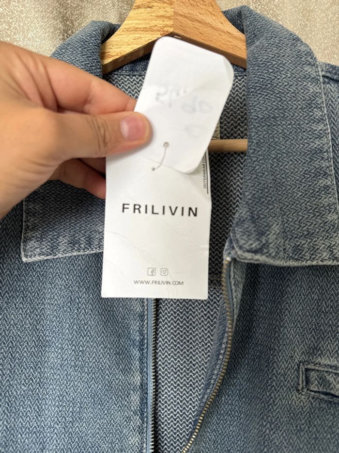 Veste en jean Frilivin neuve - Taille XXL - Homme - photo numéro 7