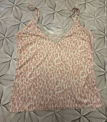 Caraco léopard rose 