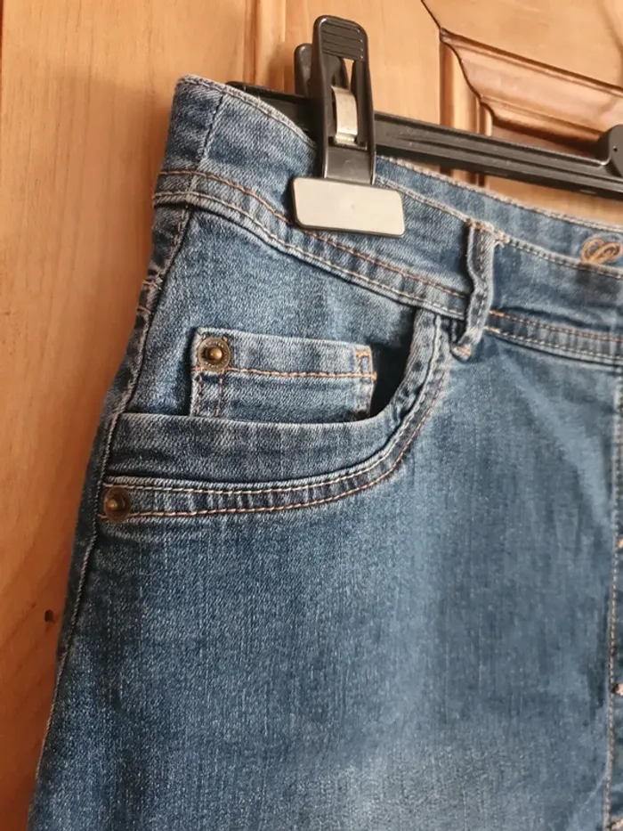 Jupe en jeans vintage - photo numéro 3