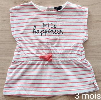 T shirt 3mois