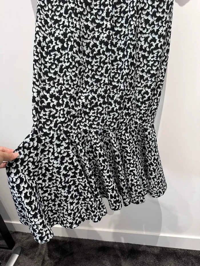 Robe longue motifs noirs - photo numéro 6
